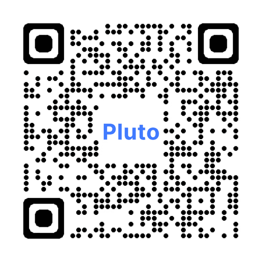 Pluto Money App QR Code