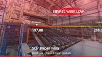 Star Paper Mills . Hits 52-Week Low, Receives 'Strong Sell' Rating from MarketsMOJO