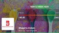 Bhageria Industries' Stock Reaches 52-Week High, Outperforms Sector and Sensex