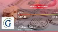 CreditAccess Grameen Ltd's Stock Hits 52-Week Low, Rated 'Hold' by MarketsMOJO